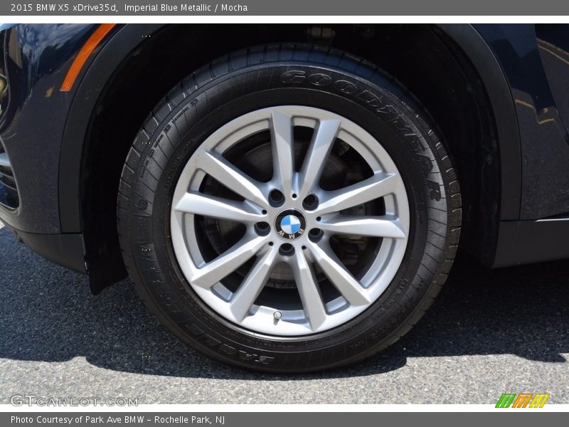 Imperial Blue Metallic / Mocha 2015 BMW X5 xDrive35d