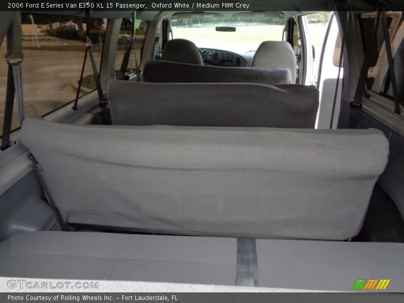 Oxford White / Medium Flint Grey 2006 Ford E Series Van E350 XL 15 Passenger