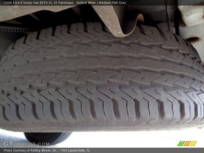 Oxford White / Medium Flint Grey 2006 Ford E Series Van E350 XL 15 Passenger