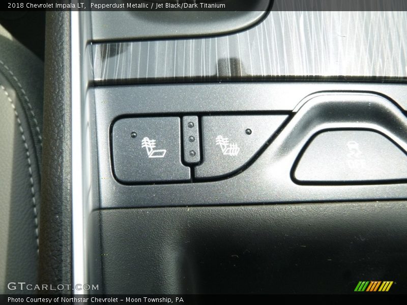 Pepperdust Metallic / Jet Black/Dark Titanium 2018 Chevrolet Impala LT