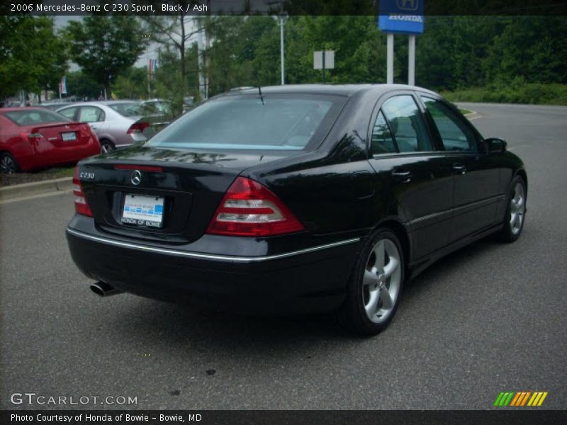 Black / Ash 2006 Mercedes-Benz C 230 Sport