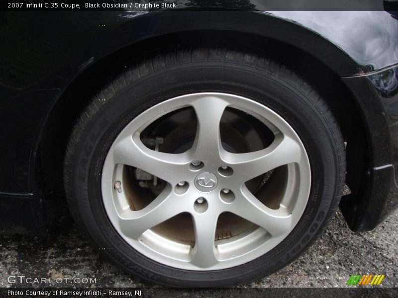 Black Obsidian / Graphite Black 2007 Infiniti G 35 Coupe