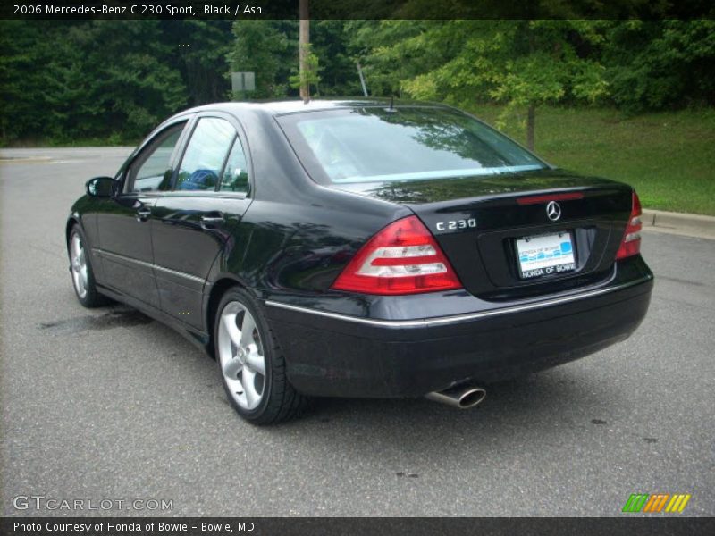 Black / Ash 2006 Mercedes-Benz C 230 Sport