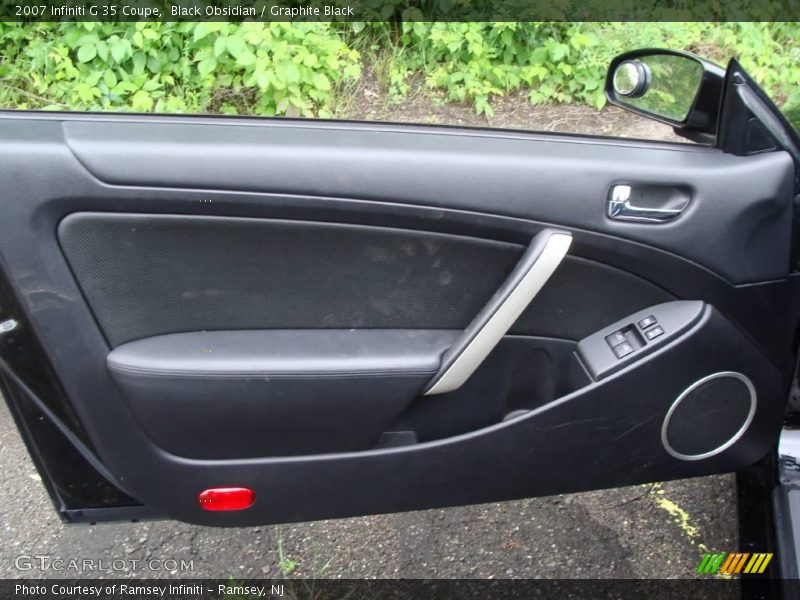 Black Obsidian / Graphite Black 2007 Infiniti G 35 Coupe