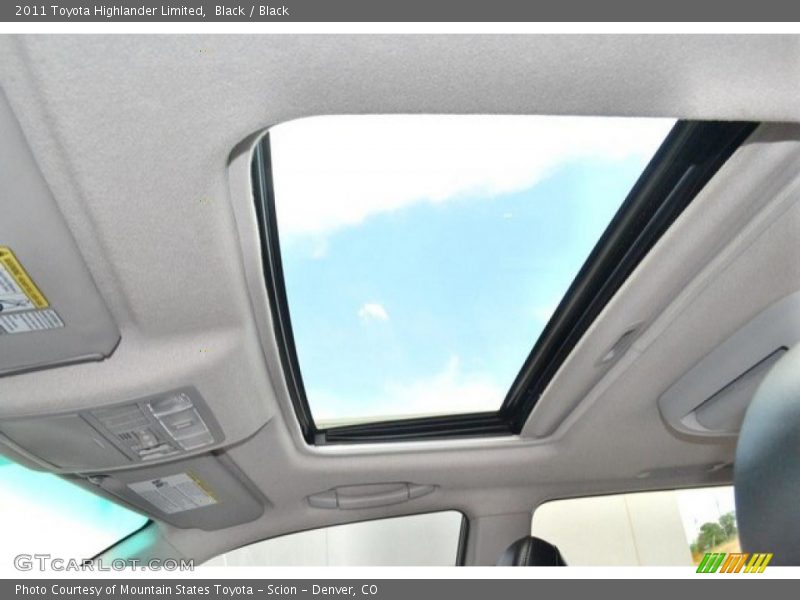 Black / Black 2011 Toyota Highlander Limited