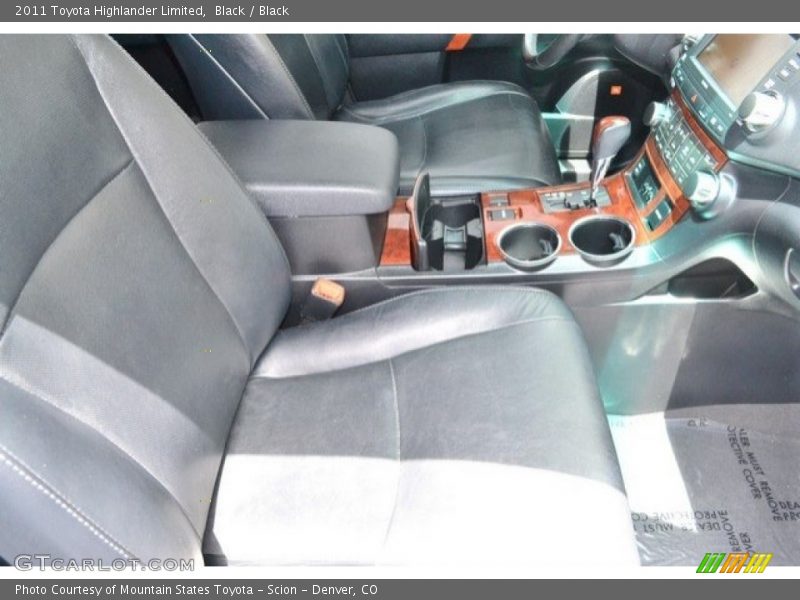 Black / Black 2011 Toyota Highlander Limited