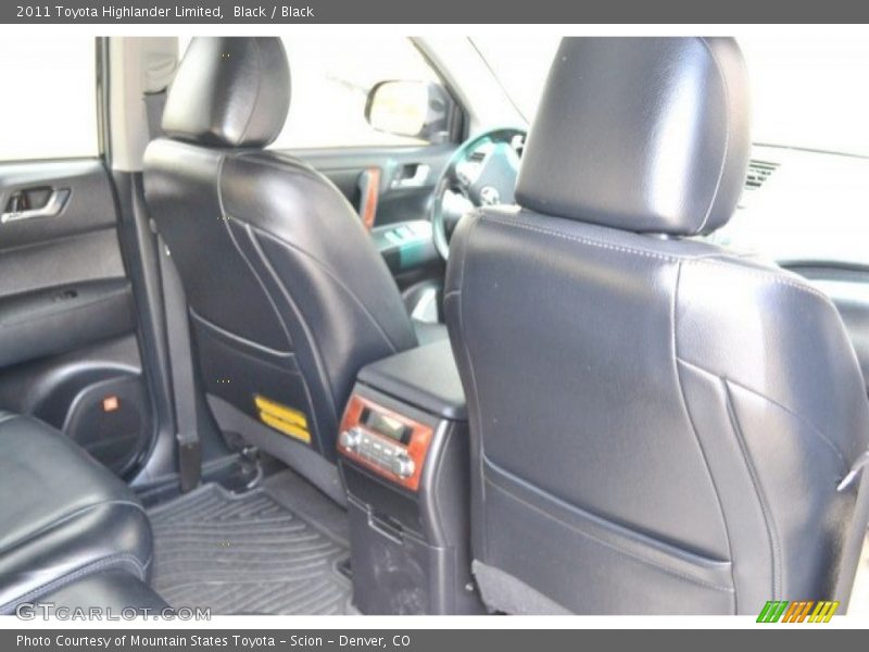 Black / Black 2011 Toyota Highlander Limited
