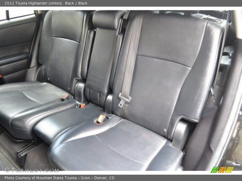 Black / Black 2011 Toyota Highlander Limited