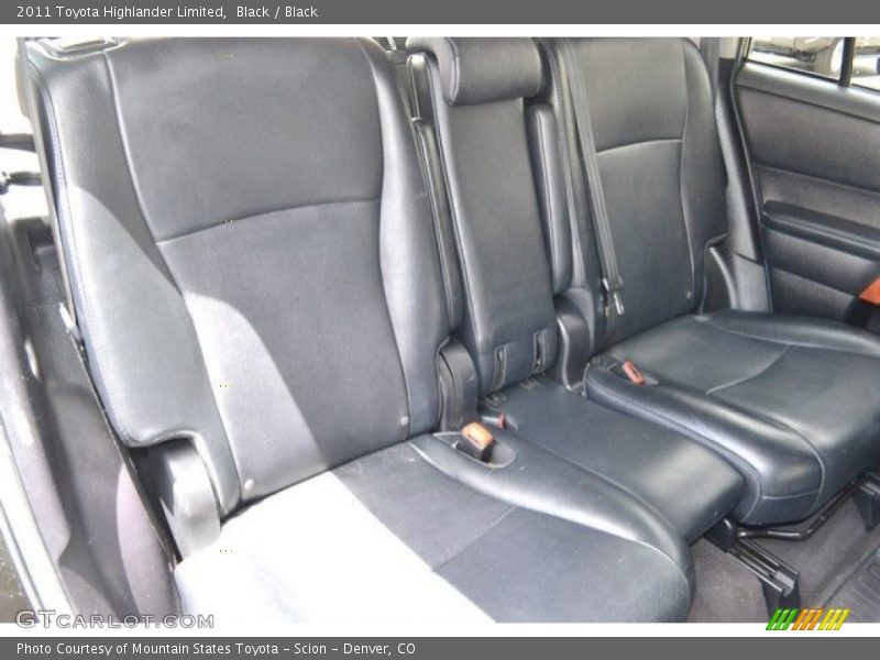 Black / Black 2011 Toyota Highlander Limited