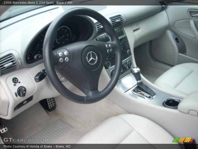Black / Ash 2006 Mercedes-Benz C 230 Sport