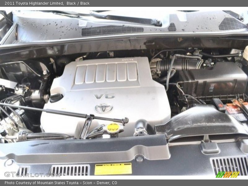 Black / Black 2011 Toyota Highlander Limited