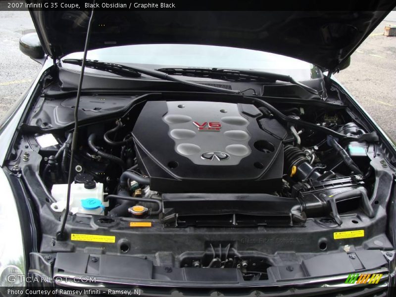 Black Obsidian / Graphite Black 2007 Infiniti G 35 Coupe