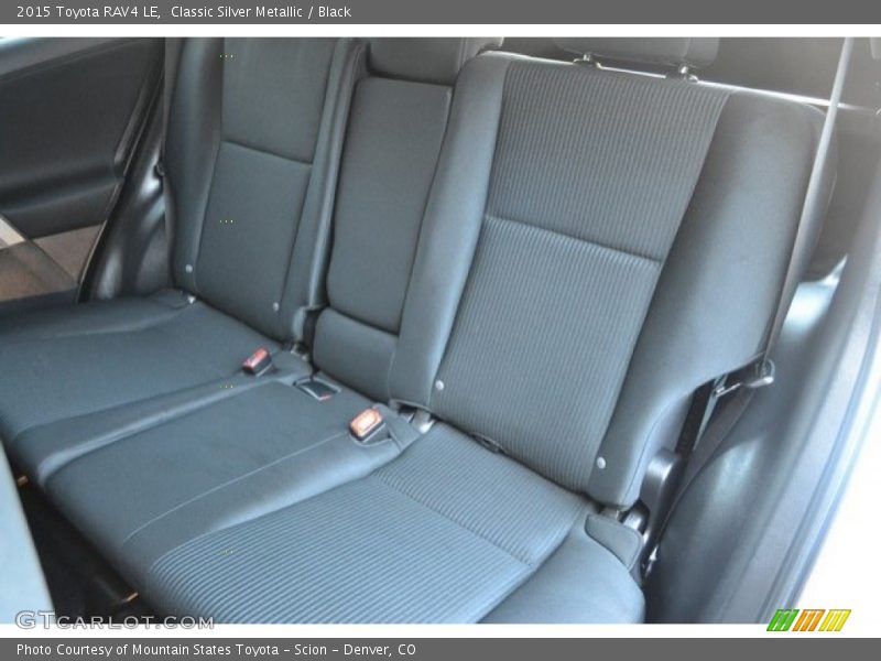Classic Silver Metallic / Black 2015 Toyota RAV4 LE