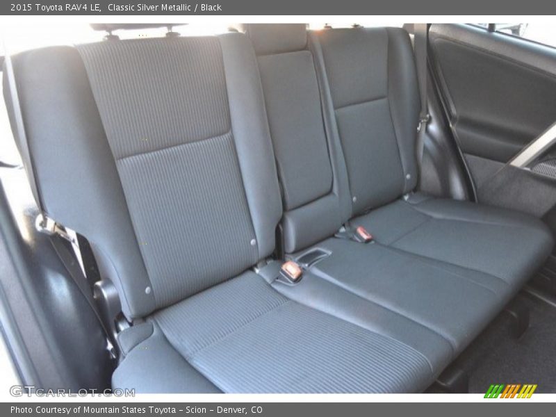 Classic Silver Metallic / Black 2015 Toyota RAV4 LE