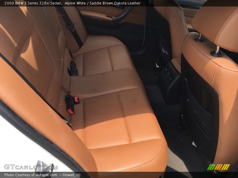 Alpine White / Saddle Brown Dakota Leather 2009 BMW 3 Series 328xi Sedan