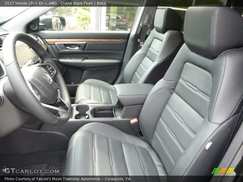 Crystal Black Pearl / Black 2017 Honda CR-V EX-L AWD
