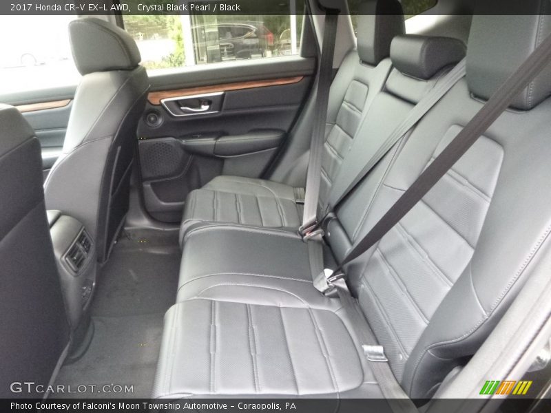 Crystal Black Pearl / Black 2017 Honda CR-V EX-L AWD