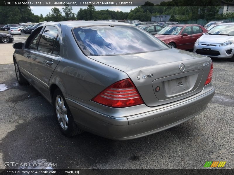 Desert Silver Metallic / Charcoal 2005 Mercedes-Benz S 430 4Matic Sedan