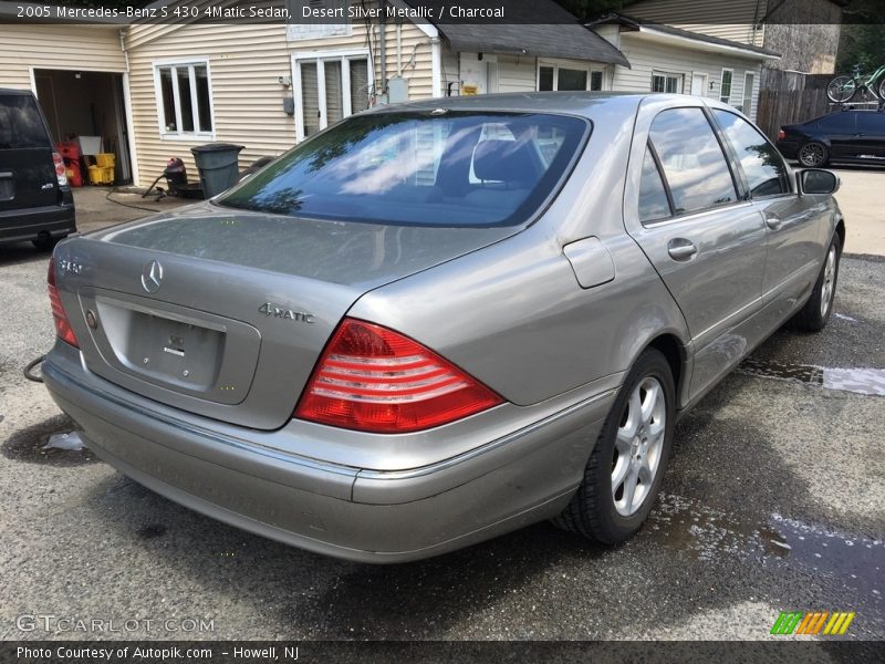 Desert Silver Metallic / Charcoal 2005 Mercedes-Benz S 430 4Matic Sedan