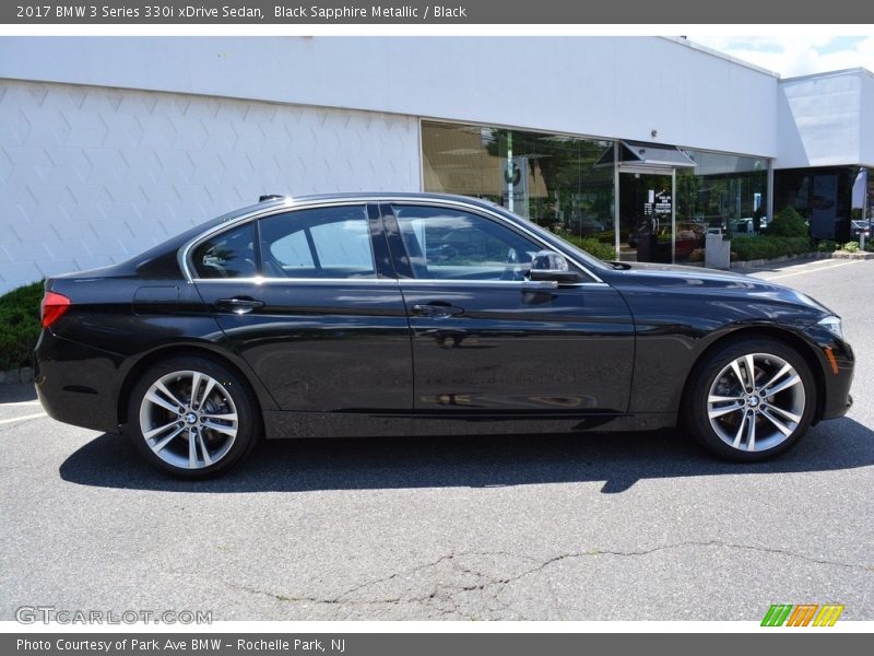 Black Sapphire Metallic / Black 2017 BMW 3 Series 330i xDrive Sedan
