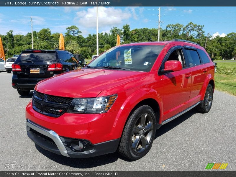 Redline 2 Coat Pearl / Black 2015 Dodge Journey Crossroad