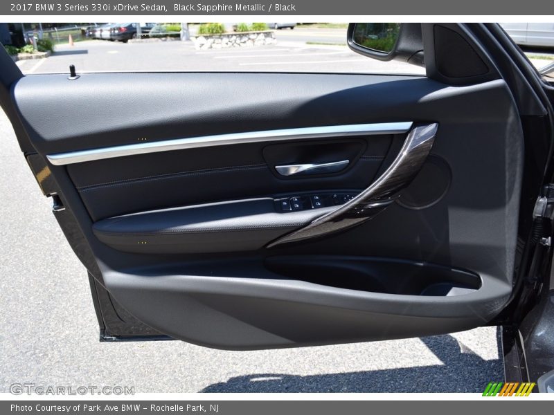 Black Sapphire Metallic / Black 2017 BMW 3 Series 330i xDrive Sedan