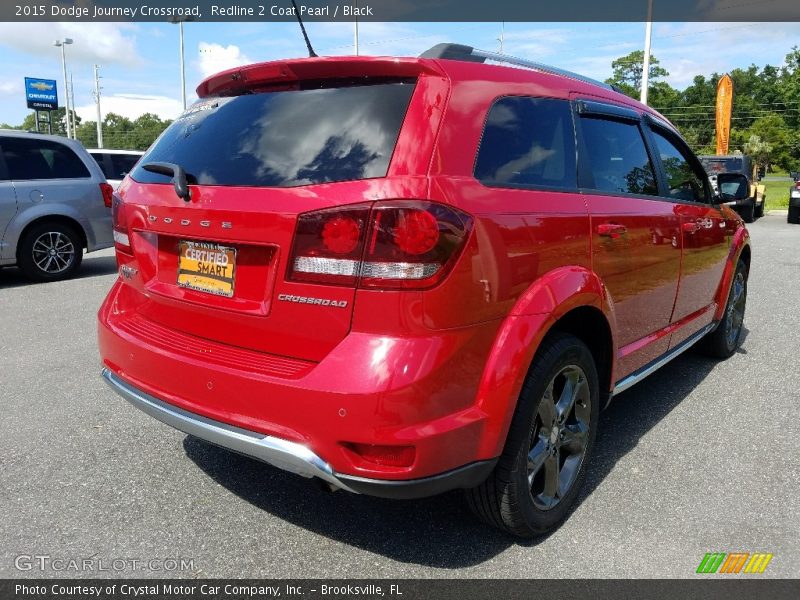 Redline 2 Coat Pearl / Black 2015 Dodge Journey Crossroad