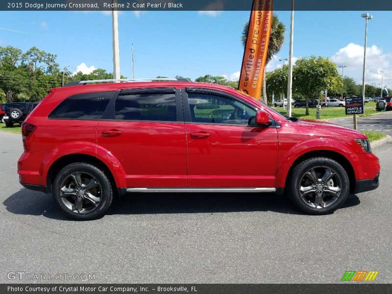 Redline 2 Coat Pearl / Black 2015 Dodge Journey Crossroad