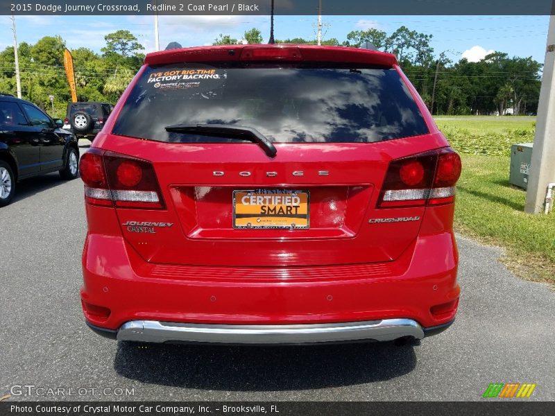 Redline 2 Coat Pearl / Black 2015 Dodge Journey Crossroad