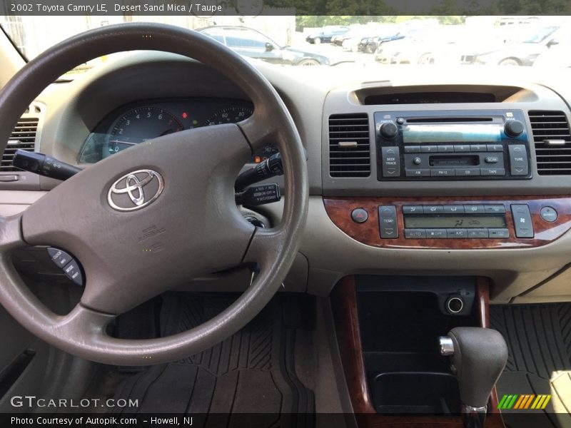 Desert Sand Mica / Taupe 2002 Toyota Camry LE