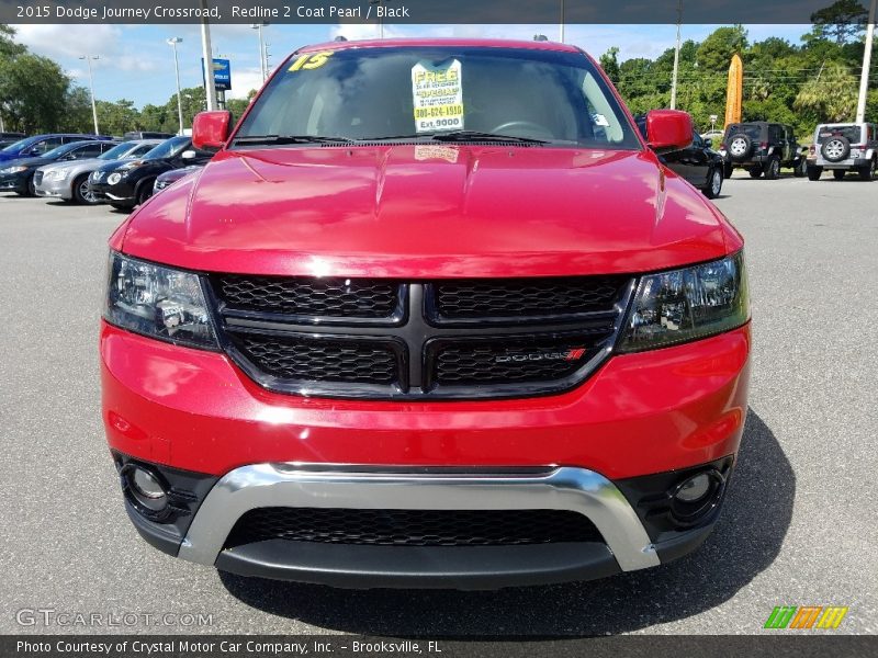 Redline 2 Coat Pearl / Black 2015 Dodge Journey Crossroad