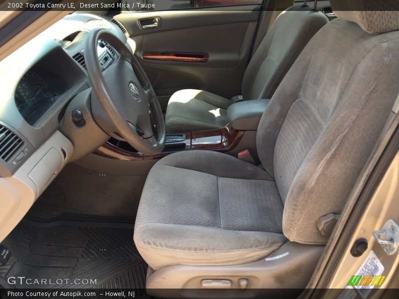 Desert Sand Mica / Taupe 2002 Toyota Camry LE