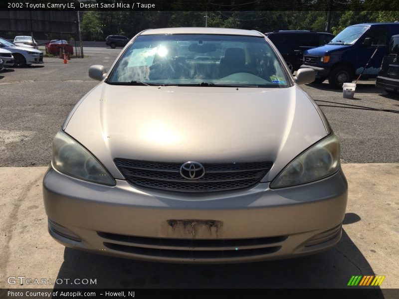 Desert Sand Mica / Taupe 2002 Toyota Camry LE