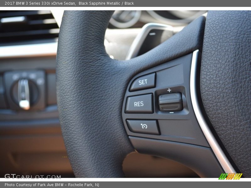 Black Sapphire Metallic / Black 2017 BMW 3 Series 330i xDrive Sedan