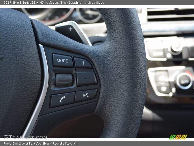 Black Sapphire Metallic / Black 2017 BMW 3 Series 330i xDrive Sedan
