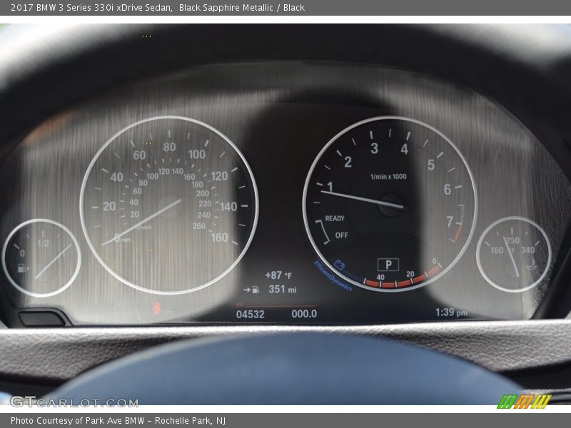 Black Sapphire Metallic / Black 2017 BMW 3 Series 330i xDrive Sedan
