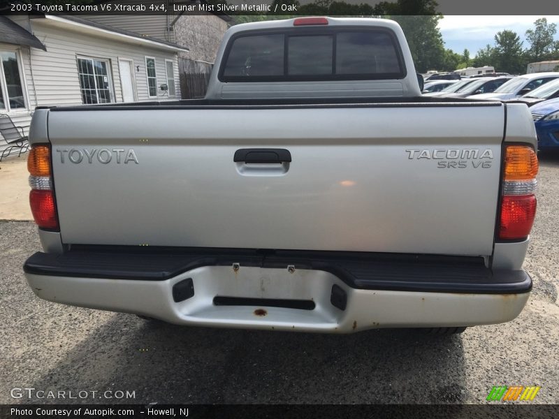 Lunar Mist Silver Metallic / Oak 2003 Toyota Tacoma V6 Xtracab 4x4
