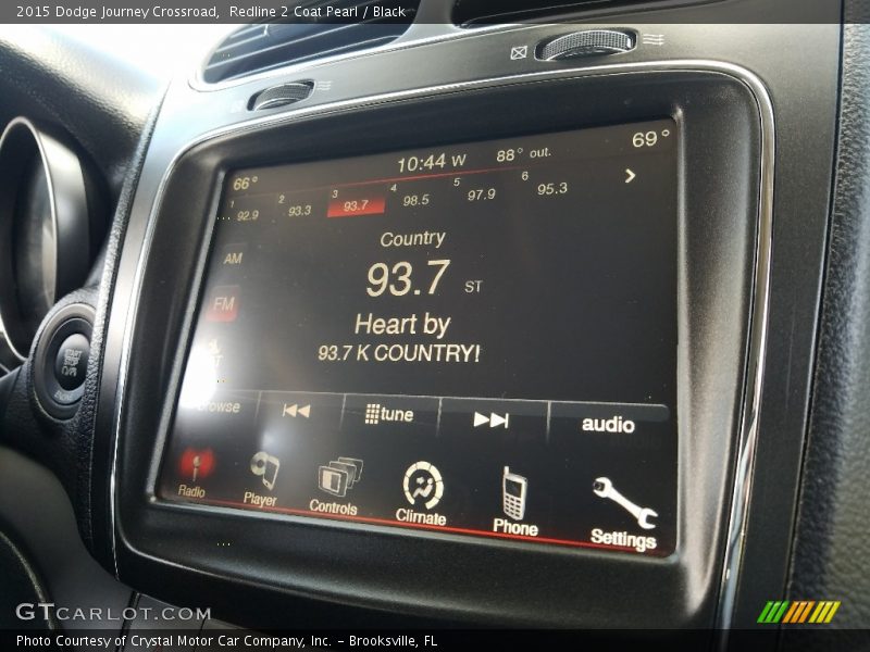 Redline 2 Coat Pearl / Black 2015 Dodge Journey Crossroad