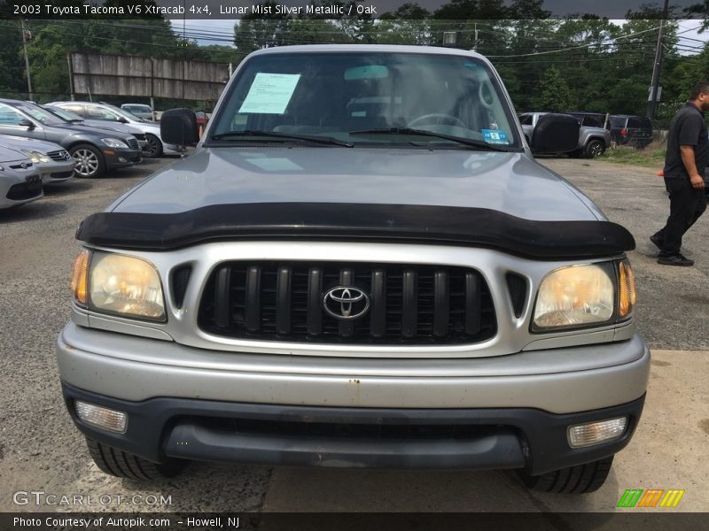 Lunar Mist Silver Metallic / Oak 2003 Toyota Tacoma V6 Xtracab 4x4