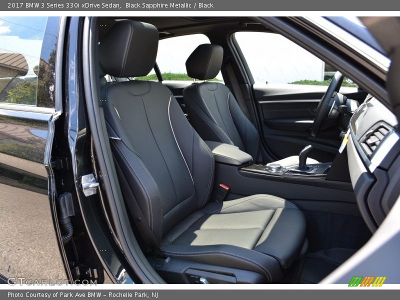 Black Sapphire Metallic / Black 2017 BMW 3 Series 330i xDrive Sedan