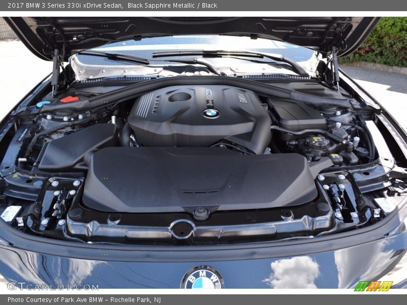 Black Sapphire Metallic / Black 2017 BMW 3 Series 330i xDrive Sedan