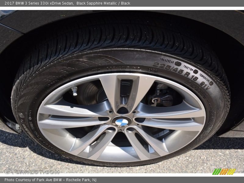 Black Sapphire Metallic / Black 2017 BMW 3 Series 330i xDrive Sedan