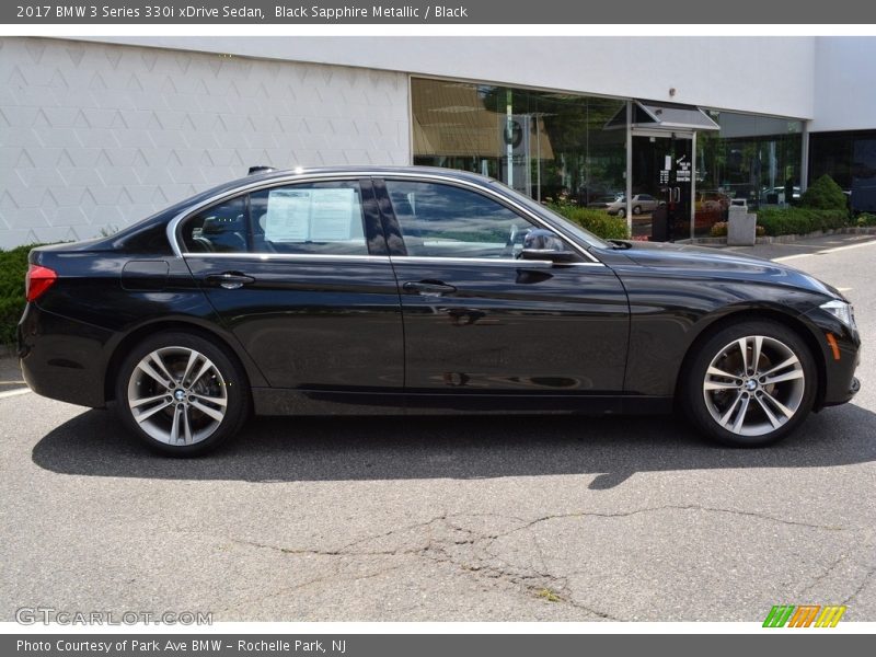 Black Sapphire Metallic / Black 2017 BMW 3 Series 330i xDrive Sedan