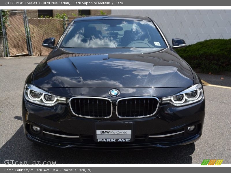 Black Sapphire Metallic / Black 2017 BMW 3 Series 330i xDrive Sedan