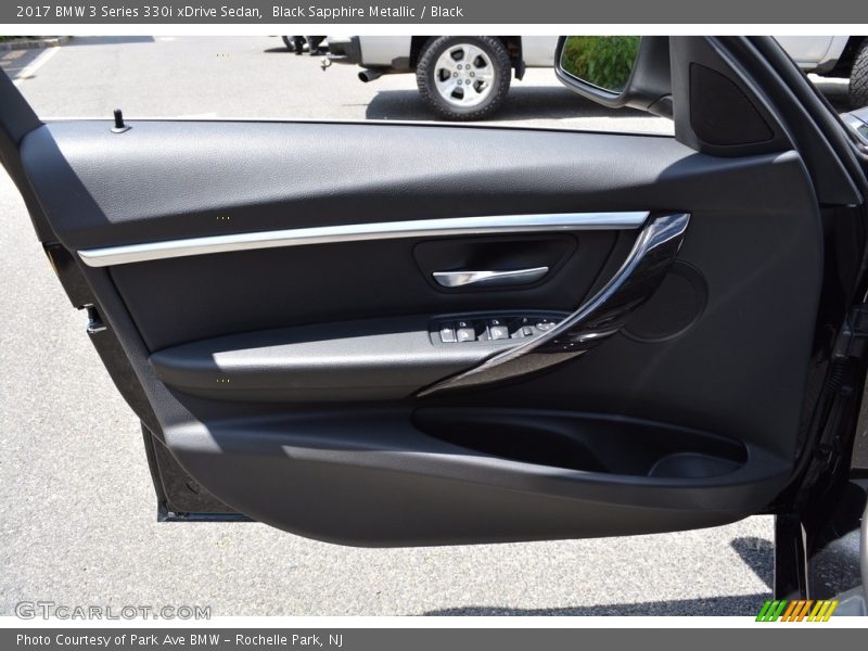 Black Sapphire Metallic / Black 2017 BMW 3 Series 330i xDrive Sedan