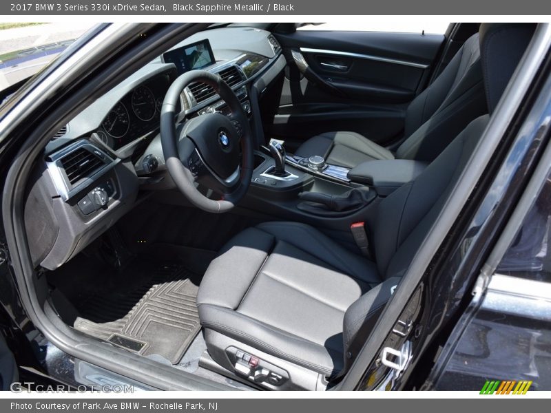 Black Sapphire Metallic / Black 2017 BMW 3 Series 330i xDrive Sedan
