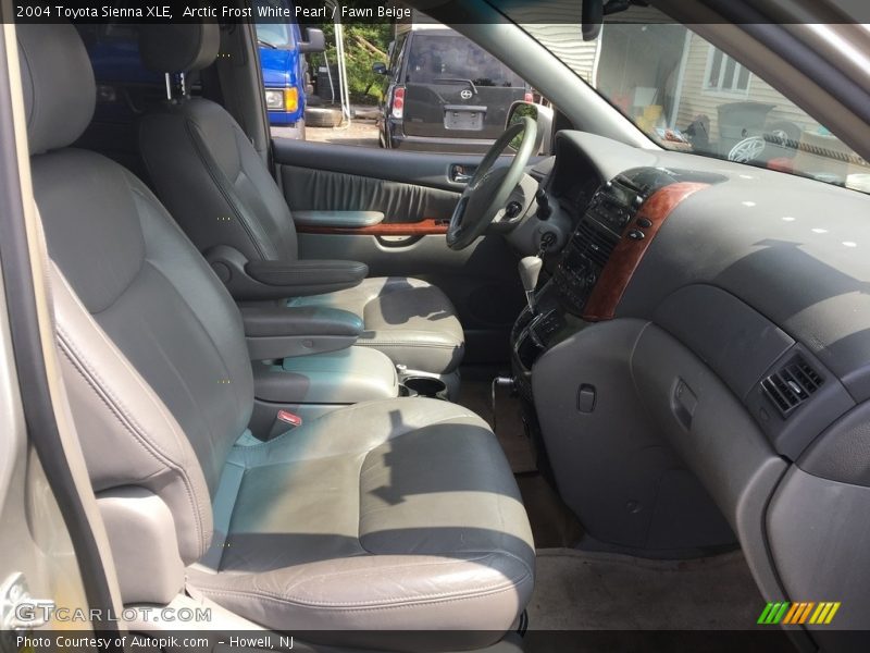 Arctic Frost White Pearl / Fawn Beige 2004 Toyota Sienna XLE