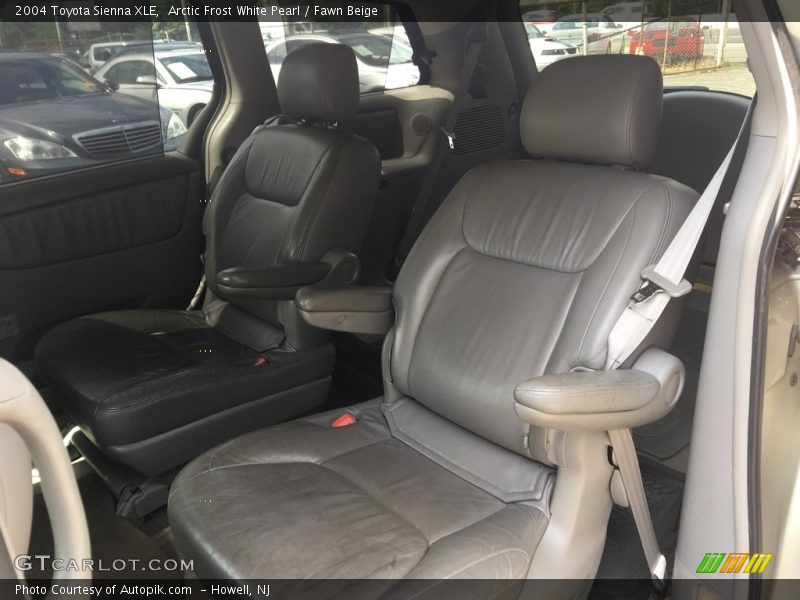 Arctic Frost White Pearl / Fawn Beige 2004 Toyota Sienna XLE