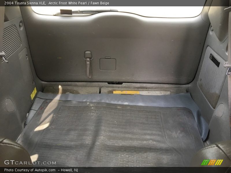 Arctic Frost White Pearl / Fawn Beige 2004 Toyota Sienna XLE