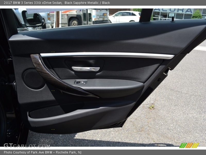 Black Sapphire Metallic / Black 2017 BMW 3 Series 330i xDrive Sedan